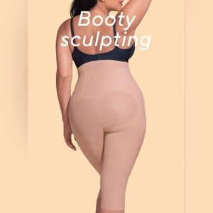 NWT New HoneyLove Sculptwave Capri size XL in Sand Sculpt Wave Shapewear